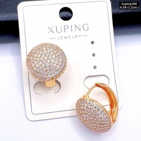 Сережки Xuping18К 20323 (1.2см)